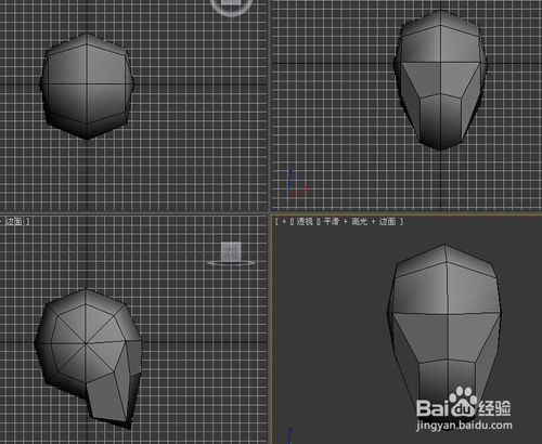 3DMAX人物头部建模布线技巧