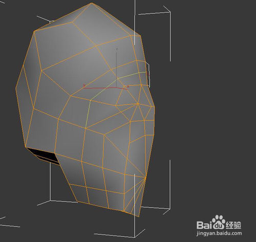 3DMAX人物头部建模布线技巧