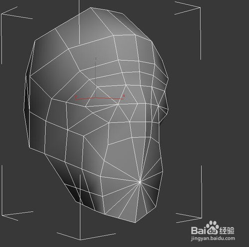 3DMAX人物头部建模布线技巧